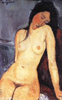 Amedeo Modigliani Seated Nude china oil painting image